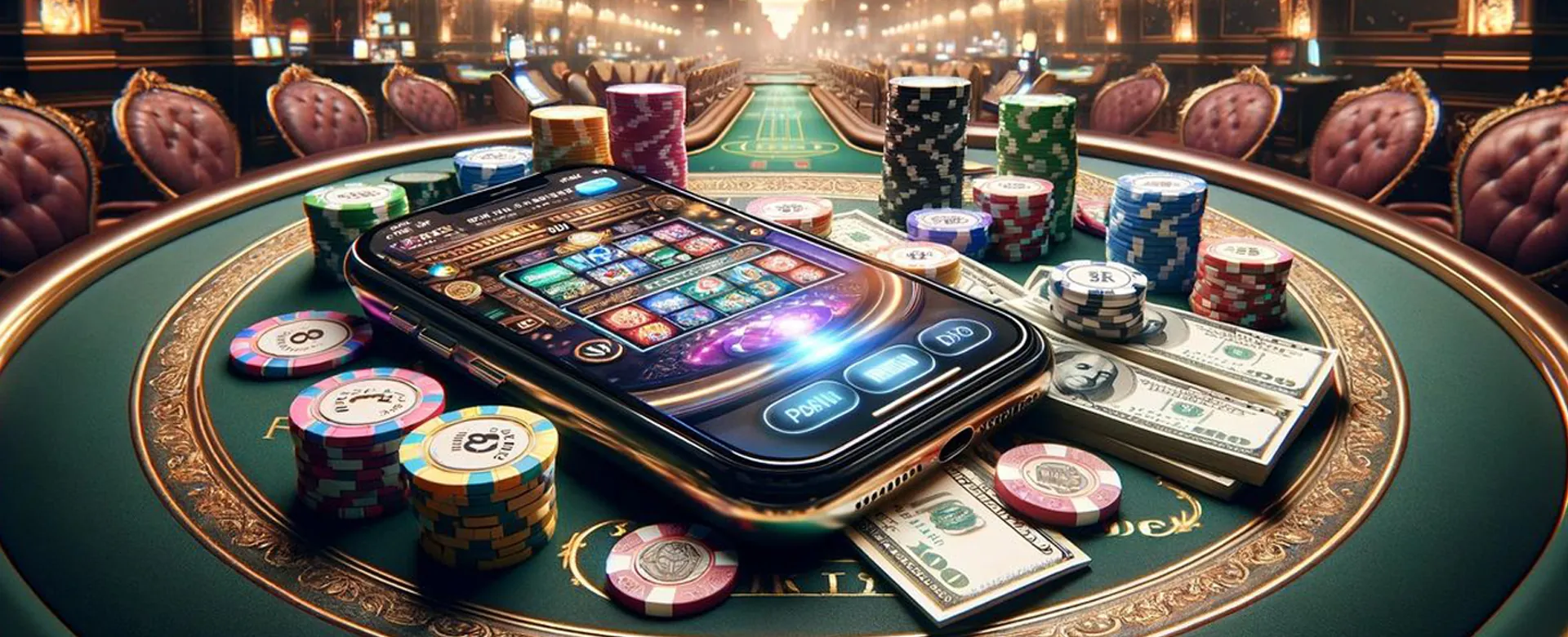 Dynamic taya365 Casino Homepage Banner featuring various online gambling games